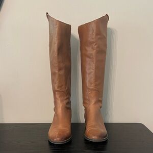 Sam Edelman Tan Over the Knee Boots